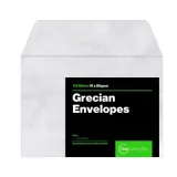 Envelopes C6 Grecian silver