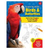 How to draw Birds & butterflies