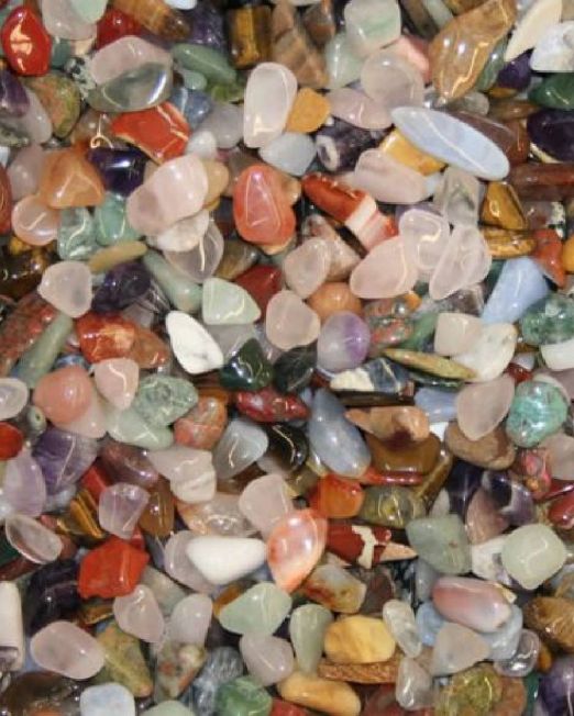 Tumbled Stones & Glass