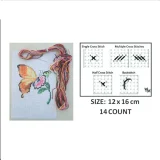 Butterfly cross stitch kit - W&M