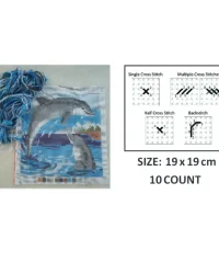 Dolphin Cross Stitch Kit – W&M