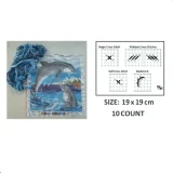 Dolphin cross stitch kit - W&M