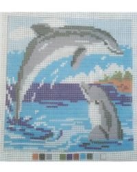 Dolphin Cross Stitch Kit – W&M