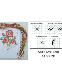 Flower Cross Stitch Kit – W&M