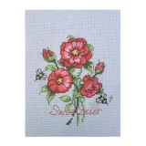 Flower cross stitch kit - W&M