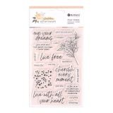 Golden afternoon clear stamp - Rosie's studio