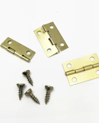 Hinges Gold – 18x24mm – 8pce