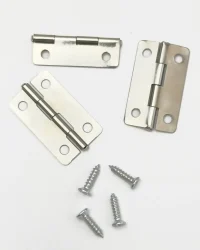 Hinges Silver – 12x29mm – 6pce