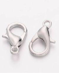 Lobster Clasps – Silver 10mm