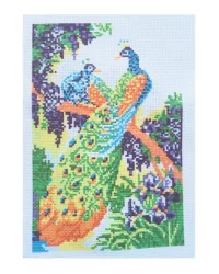 Peacock Cross Stitch Kit – W&M