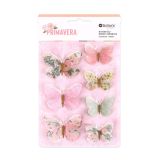 Primavera butterfly embellishments - Rosie's Studio