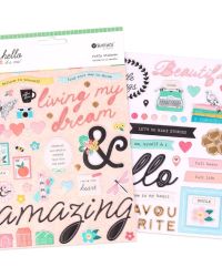 Hello It’s Me Puffy Stickers – Rosie’s Studio