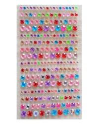 Rhinestones Round Assorted Sizes & Colours