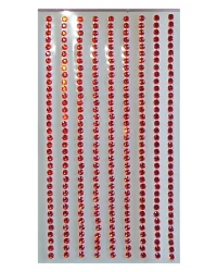 Rhinestones Round Red 3mm