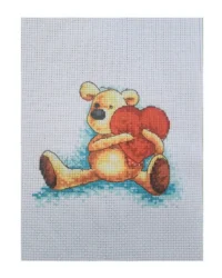 Love Teddy Cross Stitch Kit – W&M