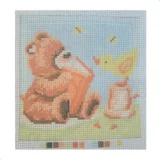 Teddy cross stitch kit - W&M