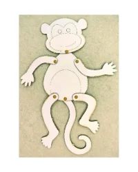 Cardboard Puppet – Monkey