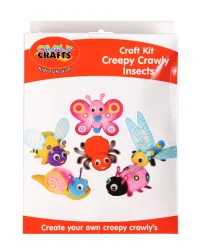 Creepy Crawly Insects Craft Kit – Crazy Crafts