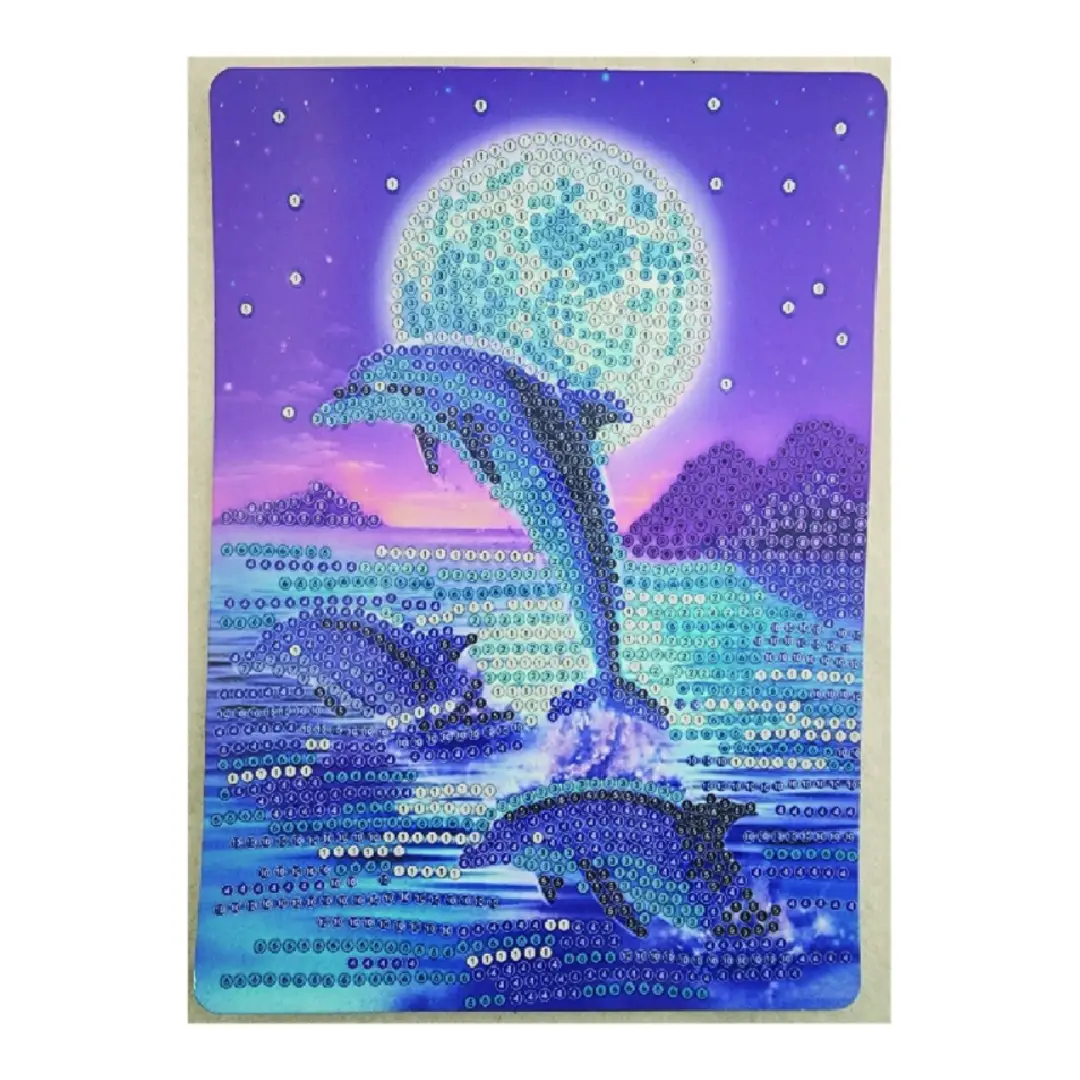 Dolphin A5 - Dot Dazzle - Crafty Arts