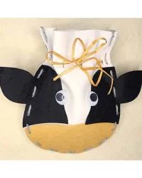 Drawstring Bag – Cow