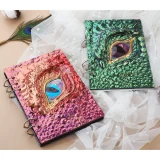 Notebook cover silicone mould example dragon