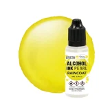 Pearl Raincoat alcohol ink - Couture Creations
