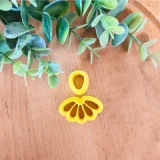 Polymer Clay Cutter - Scallop Flower 2 pcs EC273