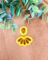 Polymer Clay Cutter – Scallop Flower 2 pcs EC273