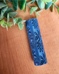 Polymer Clay Texture Roller Spaced Flower – R071