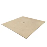 Wooden Clock Base Square 3mm