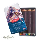 Derwent Coloursoft Pencils - 12 piece
