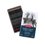 Derwent Graphic Pencils 6B-4H open