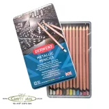 Derwent Metallic Pencils - 12 Piece