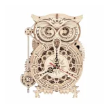 Robotime Mechanical Owl Clock 3D Wooden Puzzle