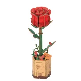 Robotime Red Rose 3D Wooden Puzzle