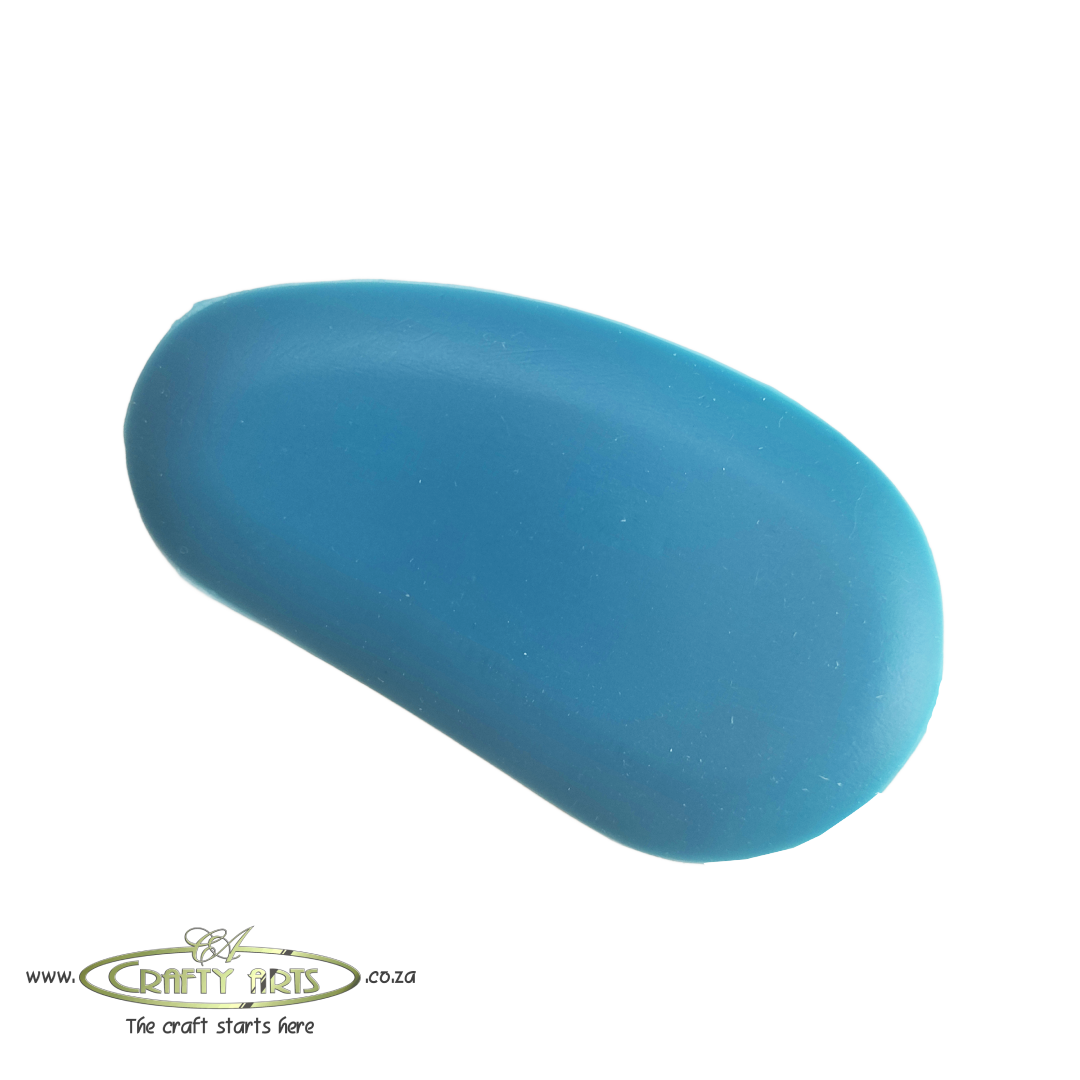 Small Blue Rubber Kidney
