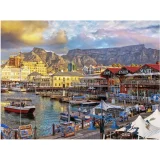 Cape Town at Dusk Puzzle Image