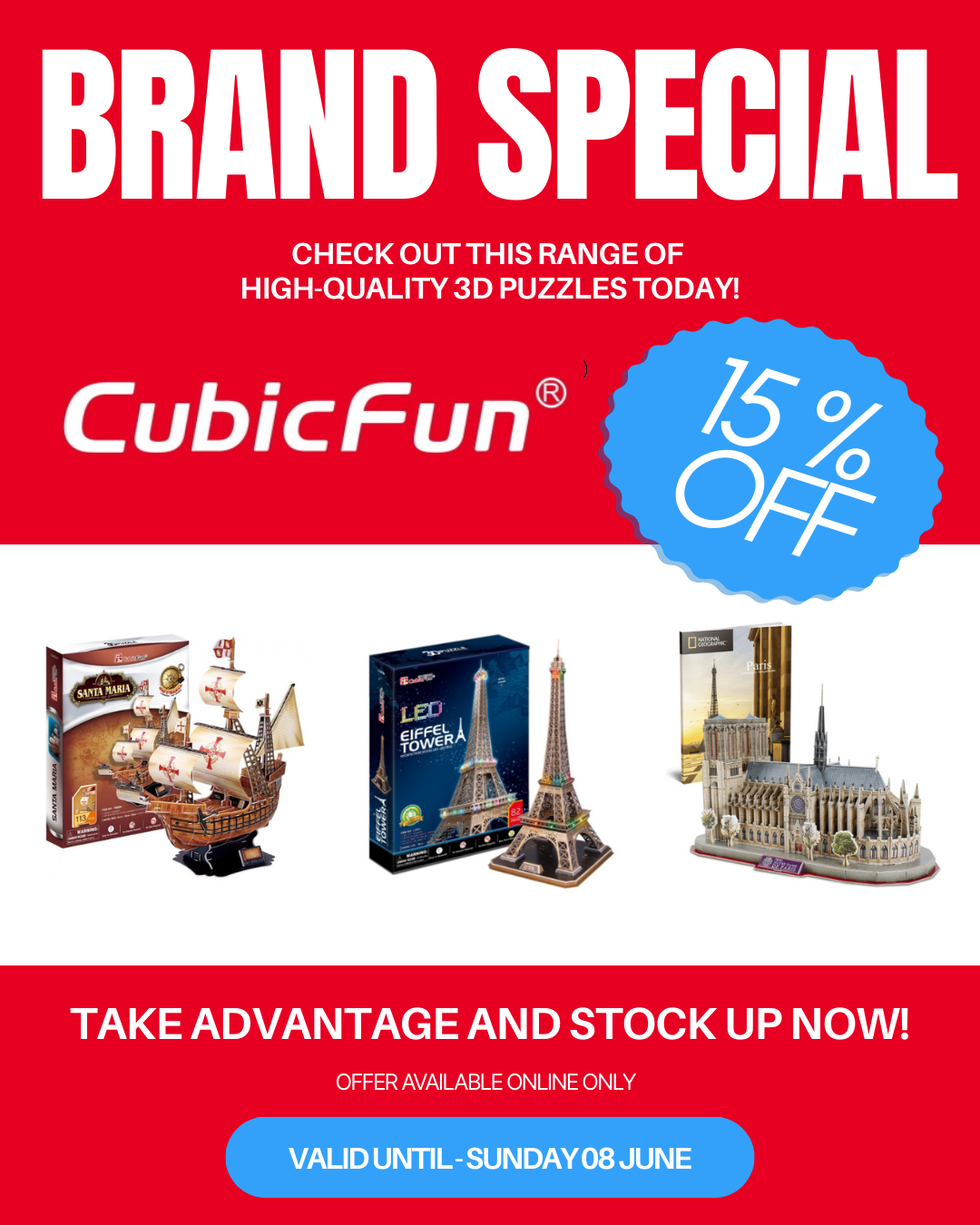 CubicFun Brands Special CubicFun Brands Special