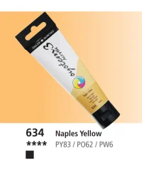 Daler Rowney System 3 Acrylic 59ml – 634 Naples Yellow