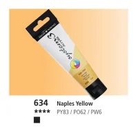 Daler Rowney System 3 Acrylic 59ml – 634 Naples Yellow