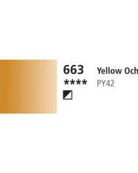 Daler Rowney System 3 Acrylic 59ml – 663 Yellow Ochre