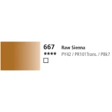 Daler Rowney System 3 667 Raw Sienna