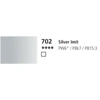 Daler Rowney System 3 Acrylic 59ml – 702 Silver Imit