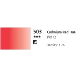 Daler Rowney System 3 Acrylics 59ml - 503 Cadmium Red Hue