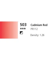 Daler Rowney System 3 Acrylics 59ml – 503 Cadmium Red Hue