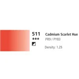 Daler Rowney System 3 Acrylics 59ml - 511 Cadmium Scarlet Hue
