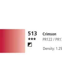 Daler Rowney System 3 Acrylic 59ml – 513 Crimson