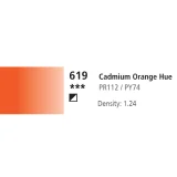 Daler Rowney System 3 Acrylics 59ml - 619 Cadmium Orange Hue