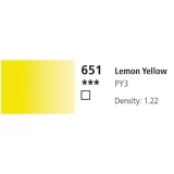 Daler Rowney System 3 Acrylics 59ml - 651 Lemon Yellow