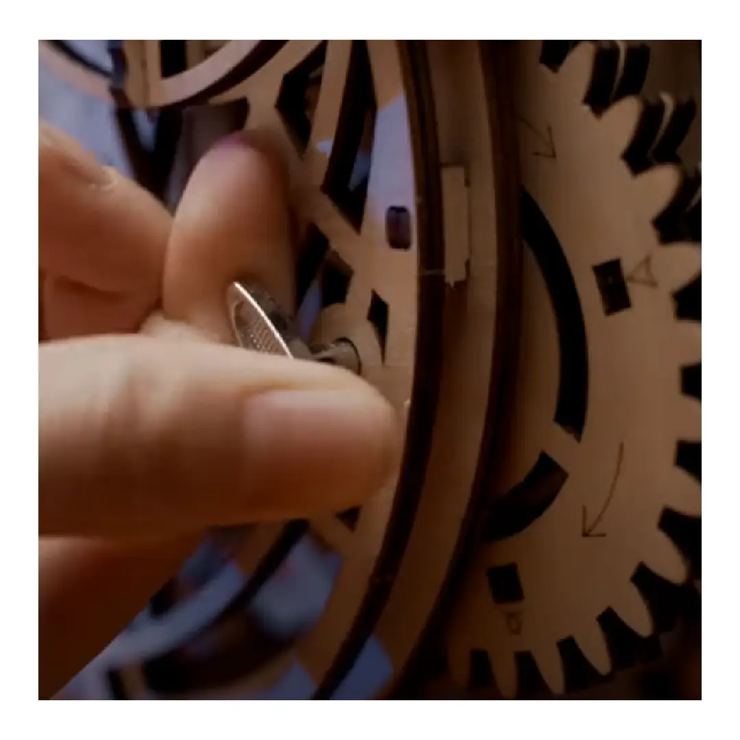 Robotime 3D Wooden Puzzle - Mechanical Owl Clock Video